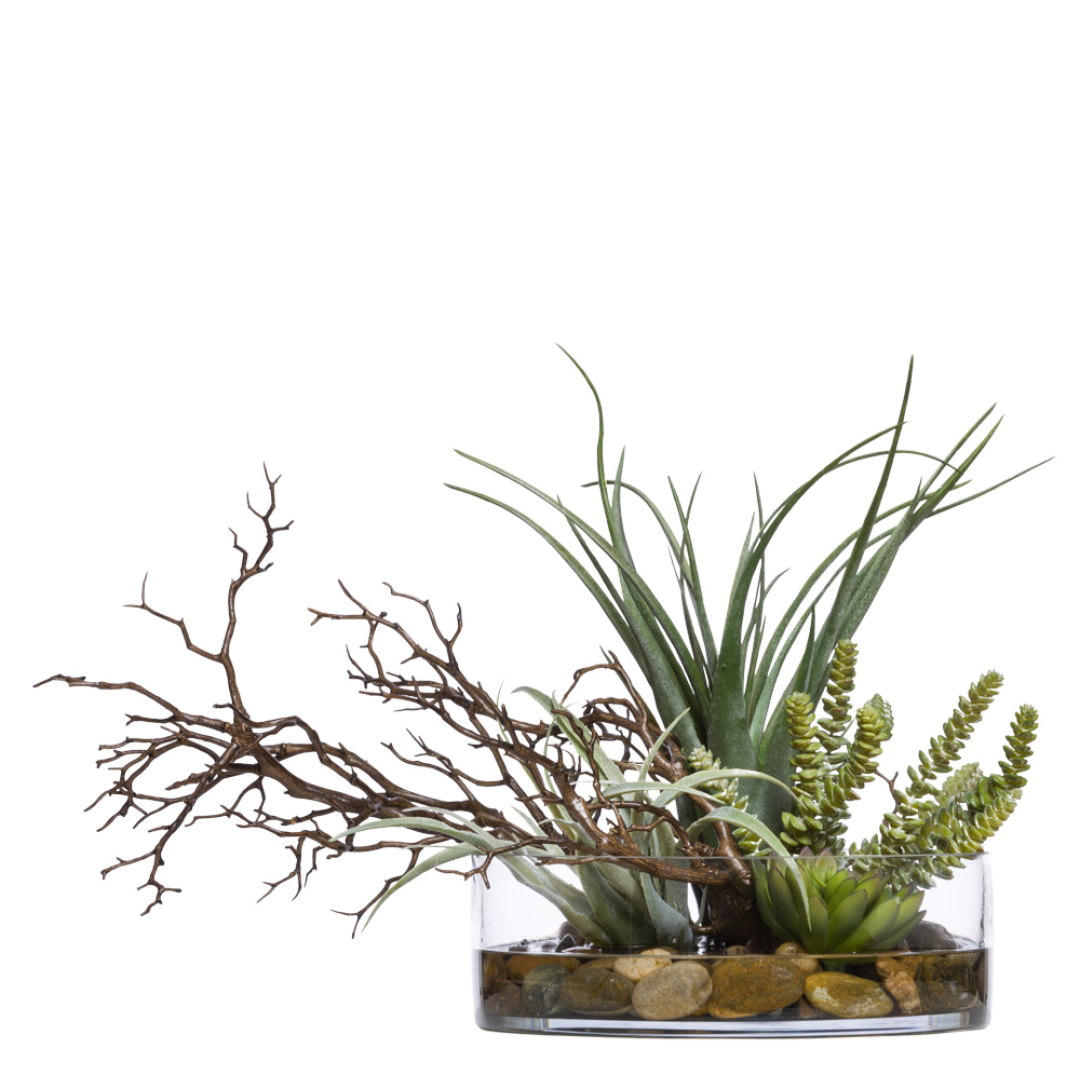 faux tillandsia succulent stem Tillandsia/Succulent FW – Lux Art Silks