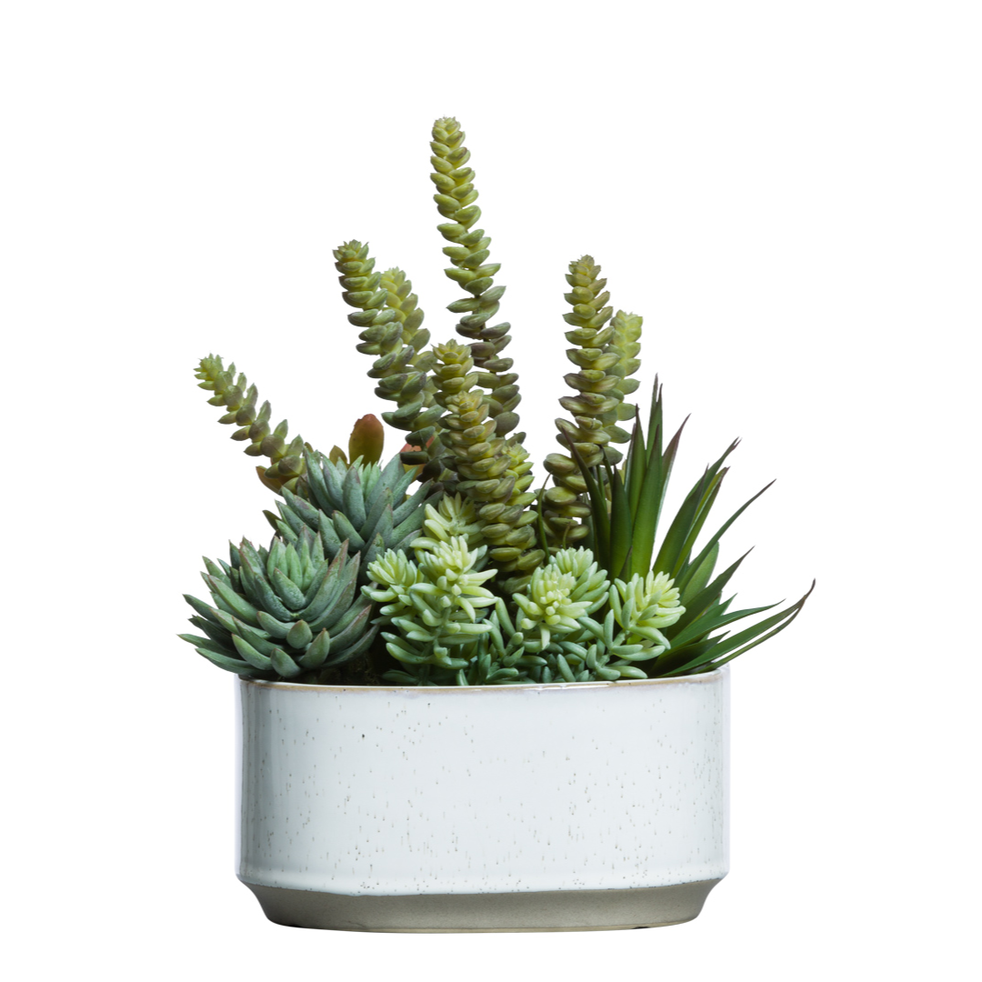 assorted artificial succulents Succulent Mix – Lux Art Silks