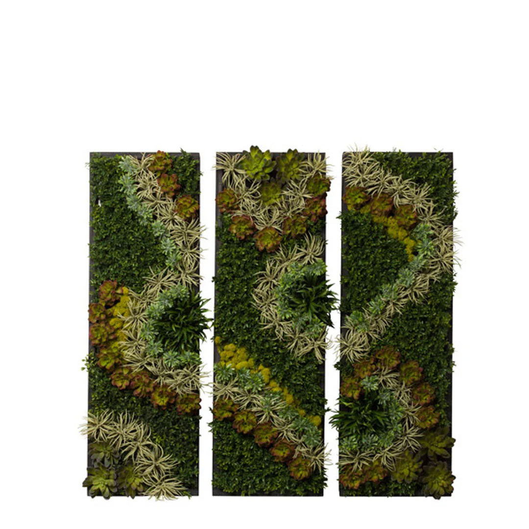 succulent wall tapestry Succulent Wall Art – Lux Art Silks