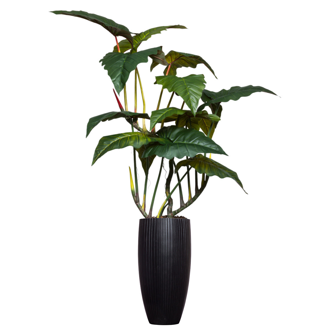 large leaf philodendron silk plant store near me Philodendron Giant – Lux Art Silks